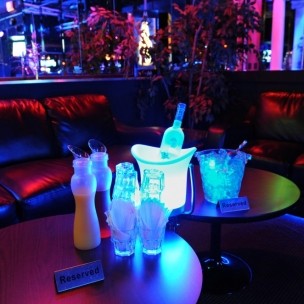 Nightclub Entry, Q-Jump,Table and Bottle