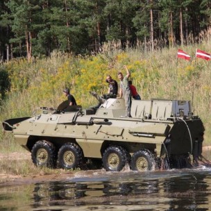 Riga Tank Riding Experience